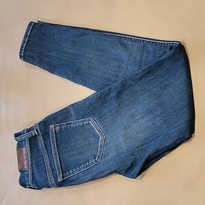 Madewell 10" High-Rise Skinny Jeans Size 26 Blue, Cashmere Blend, Exc. Used Cond